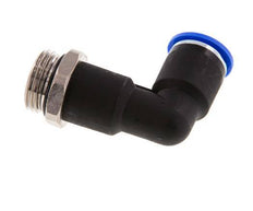 12mm x G1/2'' Codo 90deg Racor con rosca macho Latón/PA 66 NBR Cuerpo Largo Giratorio [2 Piezas]