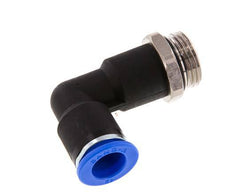 12mm x G1/2'' Codo 90deg Racor con rosca macho Latón/PA 66 NBR Cuerpo Largo Giratorio [2 Piezas]
