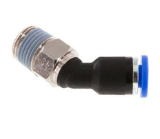 Racor de 4mm x R1/8'' 45deg con rosca macho latón/PA 66 NBR [2 piezas]