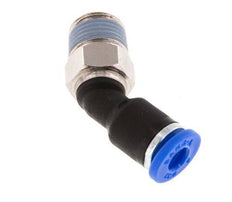 Racor de 4mm x R1/8'' 45deg con rosca macho latón/PA 66 NBR [2 piezas]