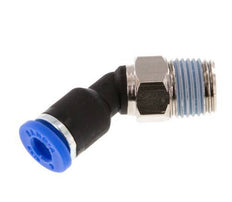 Racor de 4mm x R1/8'' 45deg con rosca macho latón/PA 66 NBR [2 piezas]