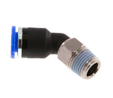 Racor de 6mm x R1/8'' 45deg con rosca macho latón/PA 66 NBR [2 piezas]