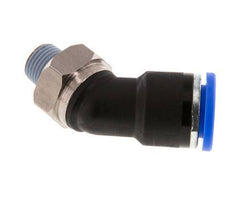 Racor de 10mm x R1/8'' 45deg con rosca macho latón/PA 66 NBR [2 piezas]