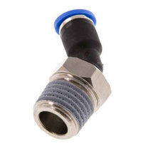 Racor de 4mm x R1/4'' 45deg con rosca macho latón/PA 66 NBR [2 piezas]