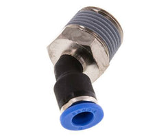 Racor de 6mm x R3/8'' 45deg con rosca macho latón/PA 66 NBR [2 piezas]