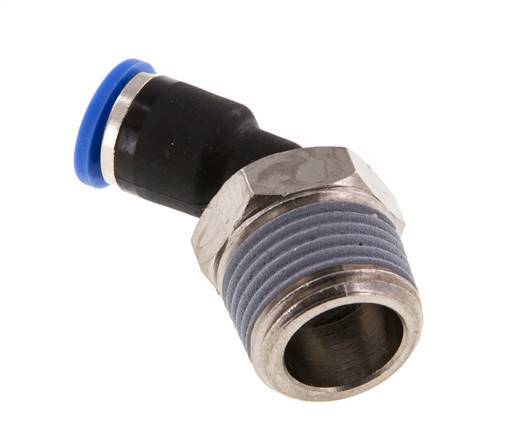 Racor de 6mm x R3/8'' 45deg con rosca macho latón/PA 66 NBR [2 piezas]