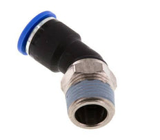 Racor de 10mm x R3/8'' 45deg con rosca macho latón/PA 66 NBR [2 piezas]