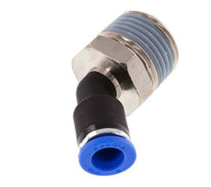 Racor de 8mm x R1/2'' 45deg con rosca macho latón/PA 66 NBR [2 piezas]