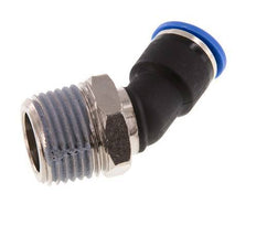 Racor de 10mm x R1/2'' 45deg con rosca macho latón/PA 66 NBR [2 piezas]