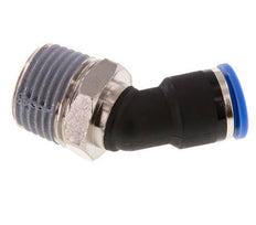 Racor de 10mm x R1/2'' 45deg con rosca macho latón/PA 66 NBR [2 piezas]