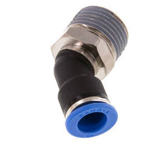Racor de 10mm x R1/2'' 45deg con rosca macho latón/PA 66 NBR [2 piezas]