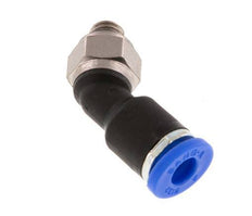 Racor de 4mm x M 5 45deg con rosca macho Latón/PA 66 NBR [2 piezas]