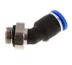 Racor de 6mm x G1/8'' 45deg con rosca macho latón/PA 66 NBR [2 piezas]