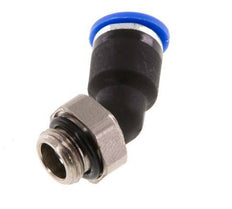 Racor de 6mm x G1/8'' 45deg con rosca macho latón/PA 66 NBR [2 piezas]