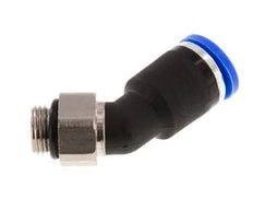 Racor de 8mm x G1/8'' 45deg con rosca macho latón/PA 66 NBR [2 piezas]