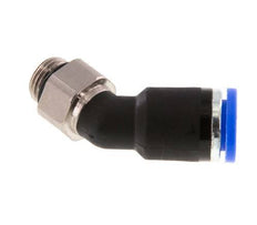 Racor de 8mm x G1/8'' 45deg con rosca macho latón/PA 66 NBR [2 piezas]