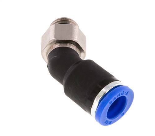 Racor de 8mm x G1/8'' 45deg con rosca macho latón/PA 66 NBR [2 piezas]
