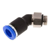Racor de 8mm x G1/8'' 45deg con rosca macho latón/PA 66 NBR [2 piezas]