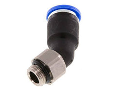 Racor de 8mm x G1/8'' 45deg con rosca macho latón/PA 66 NBR [2 piezas]