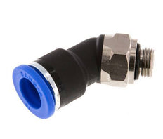 Racor de 10mm x G1/8'' 45deg con rosca macho latón/PA 66 NBR [2 piezas]