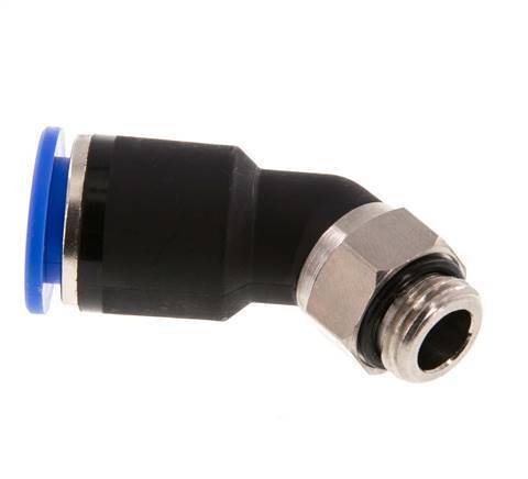 Racor de 12mm x G1/4'' 45deg con rosca macho latón/PA 66 NBR [2 piezas]