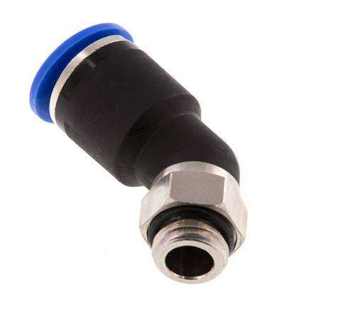 Racor de 12mm x G1/4'' 45deg con rosca macho latón/PA 66 NBR [2 piezas]