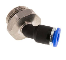 Codo de 6mm x G3/8'' 45deg con rosca macho Latón/PA 66 NBR [2 piezas]