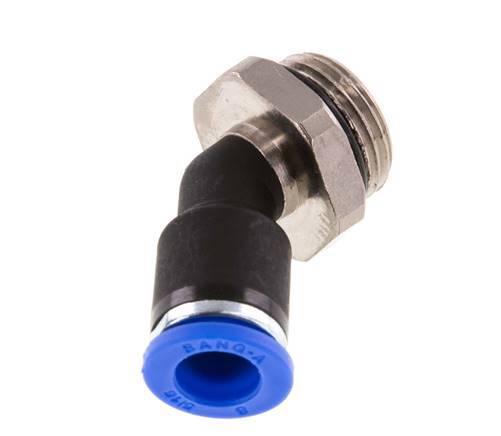 Racor de 8mm x G3/8'' 45deg con rosca macho latón/PA 66 NBR [2 piezas]