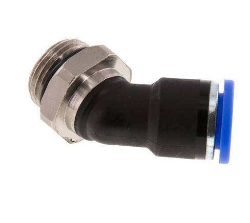 Racor de 10mm x G3/8'' 45deg con rosca macho latón/PA 66 NBR [2 piezas]