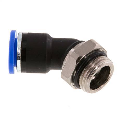 Racor de 10mm x G3/8'' 45deg con rosca macho latón/PA 66 NBR [2 piezas]