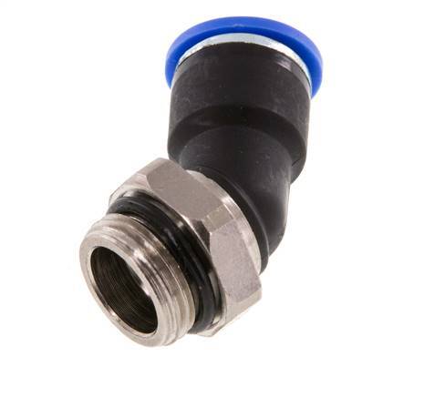 Racor de 10mm x G3/8'' 45deg con rosca macho latón/PA 66 NBR [2 piezas]