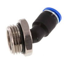 Racor de 8mm x G1/2'' 45deg con rosca macho latón/PA 66 NBR [2 piezas]