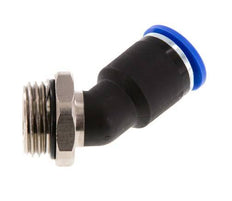Racor de 12mm x G1/2'' 45deg con rosca macho Latón/PA 66 NBR