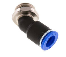 Racor de 12mm x G1/2'' 45deg con rosca macho Latón/PA 66 NBR
