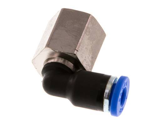Racor rápido de 4mm x G1/8'' con rosca hembra latón/PA 66 NBR [2 piezas]