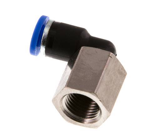 Racor rápido de 4mm x G1/8'' con rosca hembra latón/PA 66 NBR [2 piezas]