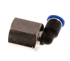Racor de 4mm x G1/4'' 90deg con rosca hembra latón/PA 66 NBR giratorio [2 piezas]