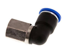 Codo de 90 grados 10mm x G1/4'' con rosca hembra latón/PA 66 NBR giratorio [2 piezas]