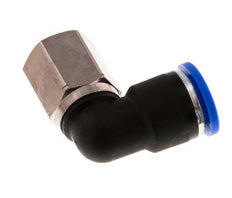 Codo de 90 grados 10mm x G1/4'' con rosca hembra latón/PA 66 NBR giratorio [2 piezas]