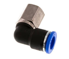 Codo de 90 grados 10mm x G1/4'' con rosca hembra latón/PA 66 NBR giratorio [2 piezas]