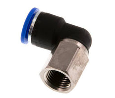 Codo de 90 grados 10mm x G1/4'' con rosca hembra latón/PA 66 NBR giratorio [2 piezas]