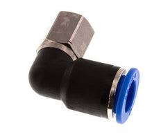 Codo de 90 grados 12mm x G1/4'' con rosca hembra Latón/PA 66 NBR Giratorio