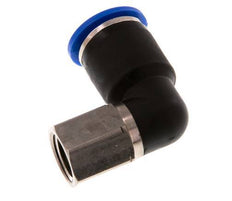 Codo de 90 grados 12mm x G1/4'' con rosca hembra Latón/PA 66 NBR Giratorio