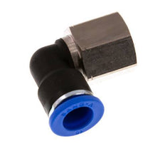 Codo de 90 grados 10mm x G3/8'' con rosca hembra latón/PA 66 NBR giratorio [2 piezas]
