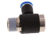 Codo de 8mm x R3/8'' en forma de L con rosca macho Latón/PA 66 NBR Hexágono interior giratorio