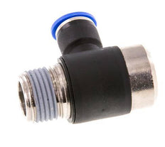 10mm x R1/2'' Codo de 90 grados en forma de L Racor con rosca macho Latón/PA 66 NBR Interior Hexágono Giratorio