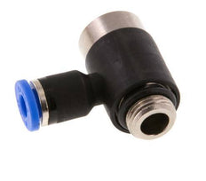 Codo de 4mm x G1/8'' en forma de L con rosca macho latón/PA 66 NBR interior hexagonal giratorio [2 piezas]