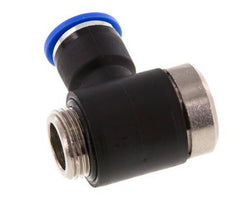 10mm x G3/8'' Codo de 90 grados en forma de L Racor con rosca macho Latón/PA 66 NBR Hexágono interior Giratorio