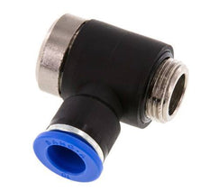 10mm x G3/8'' Codo de 90 grados en forma de L Racor con rosca macho Latón/PA 66 NBR Hexágono interior Giratorio