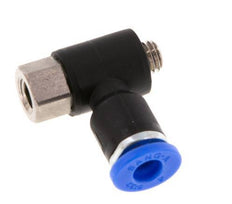 Racor de 4mm x M 5 con rosca macho-hembra Latón/PA 66 NBR [2 piezas]